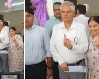 राजस्थान नगर निगम चुनाव 2026: राज्य निर्वाचन आयुक्त राजेश्वर सिंह ने परिवार सहित किया मतदान 