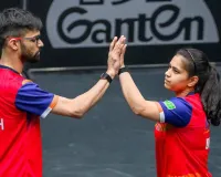 मानुष शाह और दिया चितले ने रचा इतिहास, एशियाई खेलों में भारत को टेबल टेनिस का कांस्य पदक दिलाया