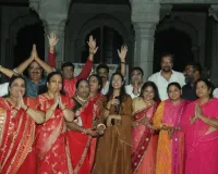 पदमपुरा जैन मंदिर में जैन सोशल ग्रुप ग्लोरी का धार्मिक कार्यक्रम, भजनों पर झूमे करीब 100 सदस्य और अतिथि