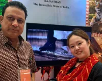 जापान टूरिज्म एक्सपो का तीसरा दिन : राजस्थानी परिधानों और हस्तशिल्प पर पर्यटकों की नजर, पवेलियन में दिखा खास उत्साह