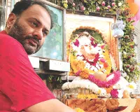 श्रीध्वजाधीश गणेश मंदिर में विशेष अभिषेक : शृंगार और पूजा, भक्तों ने सुख-समृद्धि की कामना की