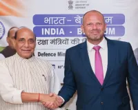 भारत-बेल्जियम रक्षा सहयोग बढ़ाने पर सहमत, राजनाथ और थियो फ्रांकेन ने की द्विपक्षीय वार्ता