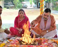 मुख्यमंत्री ने राजराजेश्वरी मंदिर में की पूजा-अर्चना, कन्या पूजन कर मांगा प्रदेश की खुशहाली का आशीर्वाद 
