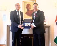 मुख्य सचिव वी. श्रीनिवास ने एथेंस में भारतीय राजदूत से की मुलाकात, भारत-ग्रीस संबंधों पर चर्चा