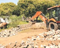 अवैध निर्माण के खिलाफ जेडीए की कार्रवाई तेज, करीब 19 बीघा कृषि भूमि पर विकसित कॉलोनियों को किया ध्वस्त