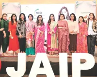 गुलाबी शहर में गुलाबी सूट पहनकर पहुंचीं यामी गौतम, बोलीं...‘नई नवेली’ डरावनी नहीं, पूरे परिवार की फिल्म
