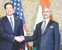 मुम्बई में अमेरिकी विदेश मंत्री रुबियो से मिले जयशंकर, व्यापार, ऊर्जा और रक्षा सहयोग बढ़ाने पर हुई चर्चा
