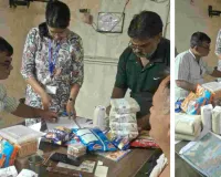 त्योहार सीजन में खाद्य सुरक्षा टीम की कार्रवाई, विभिन्न प्रतिष्ठानों से दूध और मिठाइयों के नमूने लिए