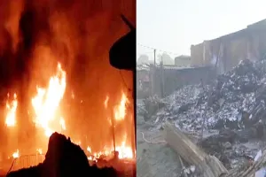 दिल्ली के गोकुलपुरी इलाके में भीषण आग, 60 से ज्यादा झुग्गियां खाक, सात लोगों की मौत