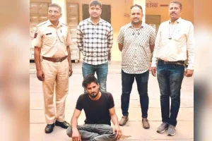 पुलिस ने मोबाइल चोर को किया गिरफ्तार