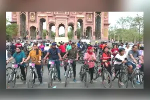 विश्व साइकिल दिवस पर साइकिल रैली का आयोजन
