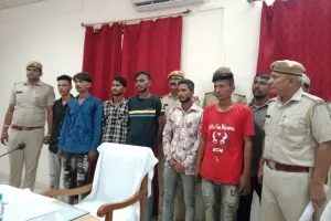  डकैती की साजिश रचते 6 आरोपी गिरफ्तार 