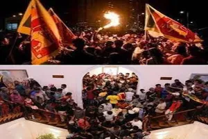 विक्रमसिंघे के घर पर हमला करने के आरोप में तीन गिरफ्तार