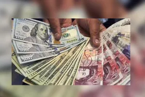 विदेशी मुद्रा भंडार 7.54 अरब घटकर 572.7 अरब डॉलर पर