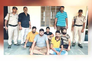 कांट्रेक्टर से वसूली करने वाले गोदारा गैंग का शार्प शूटर समेत 5 गिरफ्तार