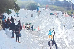 घुश्मेश्वर महादेव मंदिर में श्रावण महोत्सव नजदीक, व्यवस्था का कार्य शुरू 