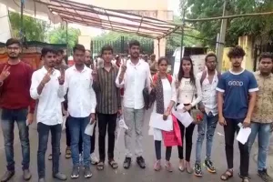 अजमेर: छात्र संघ चुनाव के लिए प्रत्याशियों ने दाखिल किए नामांकन