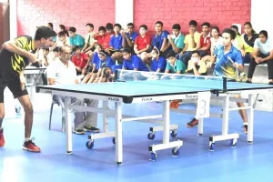  टेबल टेनिस में युवा दिखा रहे दम