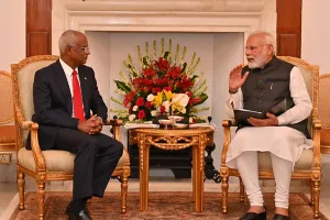 पीएम मोदी ने की मालदीव के राष्ट्रपति सोलिह से मुलाकात