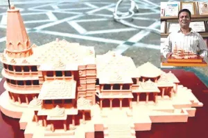 11 माह में बनाया राम मंदिर का मॉडल, प्रधानमंत्री को करेंगे भेंट