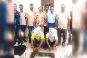 भारत फाइनेंस के ऑफिस में हुई लूट का खुलासा, 2 लुटेरे गिरफ्तार