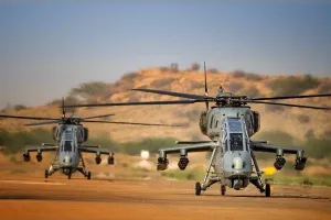 स्वदेशी हल्का लड़ाकू हेलिकॉप्टर 'प्रचंड' वायु सेना के बेड़े में शामिल
