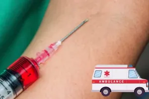 बलिया में एंबुलेंस ड्राइवर ने लगाया मरीज को इंजेक्शन, वीडियो वायरल