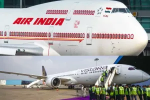 विस्तारा एयरलाइन का एयर इंडिया में होगा विलय 