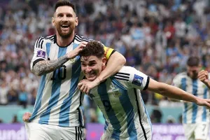 मेसी-अल्वारेज़ की जोड़ी ने अर्जेंटीना को फाइनल में पहुंचाया