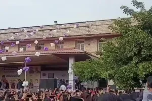 छात्रसंघ कार्यालय उद्घाटन के दौरान अध्यक्ष निर्मल चौधरी के साथ मारपीट