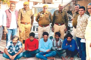 अपहरण कर एक लाख रुपए फिरौती मांगने वाले पांच आरोपी गिरफ्तार
