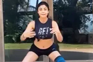 शिल्पा शेट्टी ने शेयर किया मोटिवेशन वीडियो, वर्कआउट करती हुई आ रही है नजर 