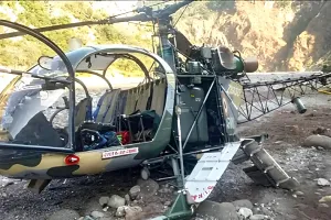 सेना का चीता हेलीकॉप्टर अरुणाचल प्रदेश में क्रैश 