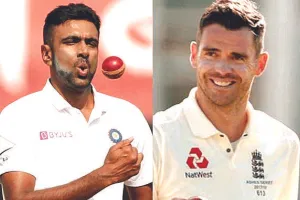 शीर्ष टेस्ट रैंकिंग पर अश्विन और एंडरसन के बीच टाई