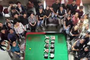 जेईसीआरसी यूनिवर्सिटी ने पूरे राजस्थान में पहला ए आई इनेबल्ड रोबोट्स बनाए।