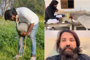 सारस से दोस्ती पर आरिफ की भावुक अपील, उसे लेकर फर्जी अफवाह ना उड़ाएं, इससे हमारी दोस्ती की होगी बदनामी