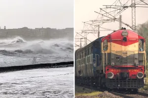 बिपरजॉय तूफान :  चक्रवात की आशंका से सवा सौ से अधिक ट्रेनें प्रभावित