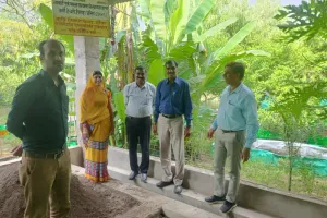 पारीक ऑर्गेनिक फार्म खटवा का किया अवलोकन