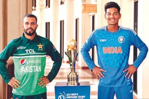 Emerging Asia Cup Final: भारत को हराने वाले पाकिस्तानी कप्तान हारिस का बेतुका बयान 