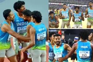 विश्व चैंपियनशिप : पहली बार 4X400 मीटर रिले के फाइनल में भारत