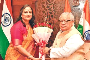 अल्पना कटेजा ने मिश्र से की शिष्टाचार भेंट