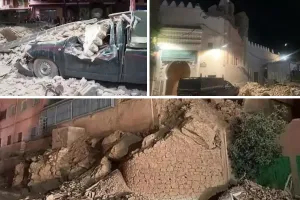 मोरक्को में आए भूकंप के जोरदार झटके, 300 लोगों की मौत 