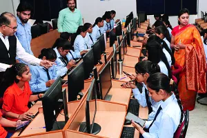 साइबर सिक्युरिटी पर छात्रों को दिया प्रशिक्षण