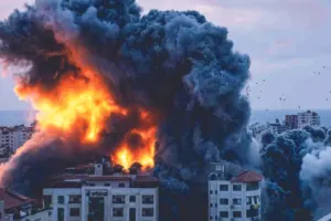 गाजा पर इजरायली हमलों में मारे गए 25 फिलिस्तीनी