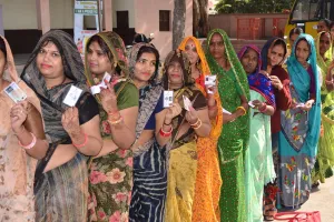 शहरी की अपेक्षा ग्रामीण क्षेत्र की महिलाओं ने दिखाया मतदान में अधिक उत्साह