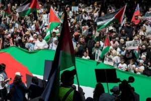 ऑस्ट्रेलिया में फिलिस्तीन के समर्थन में रैली, 20 लोग गिरफ्तार