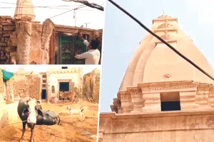 पाकिस्तान में मंदिर को बाड़े में किया तब्दील