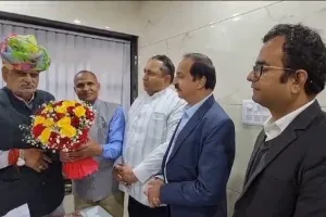 होटल फेडरेशन ऑफ़ राजस्थान के पदाधिकारियों ने मंत्री झाबर सिंह खर्रा से की मुलाकात