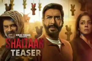 अजय देवगन की फिल्म शैतान का टीजर रिलीज, आर माधवन और ज्योतिका भी अहम रोल में