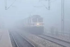 घने कोहरे की चपेट में उत्तर भारत, देरी से चल रही है ट्रेने